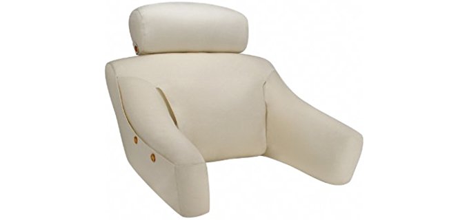Bedlounge Hypoallergenic, The Ultimate Back Wedge, Bed Rest, Back Support, Comfort Reading Pillow