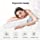 Wonwo Memory Foam Pillow, Ergonomic Contour Cervical Massage Deep Sleep Neck Support Bed Pillow with Removable Washable Cover, CertiPUR-US (Standard Size)