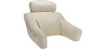 BedLounge Back Wedge - Back Support Comfort Reading Pillow