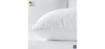 Sahara Nights Pillow: Best Pillow for Back and Stomach Sleepers -Hotel & Resort Quality Pillows - Gel Fiber Fill with 100% Premium Cotton - Hypoallergenic Pillow (Standard Size Pillow)