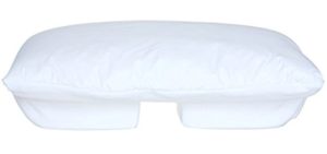 Better Sleep Pillow - Memory Foam Original Version - Sleeping on Arm Under Pillow Best Reviews for Side and Stomach Sleepers and Neck Support 1 of 6