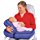 Leachco Natural Boost - Adjustable Nursing Pillow - Denim