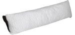 Coop Home Goods Adjustable Body Pillow - Adjustable Shredded Memory Foam Body Pillow