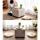 Eshow Japanese Tatami Floor Pillow Zafu Natural Seat Furniture Meditation Furniture Floor Mat Cushion Yoga mat Multi-Functional Handmade Eco-Friendly Breathable Circle,Beige