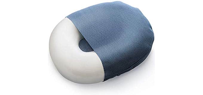 Milliard Foam Donut Cushion Orthopedic Ring Pillow with Removable Cover, Large, 20x15 For Hemorrhoid, Coccyx, Sciatic Nerve, Pregnancy and Tailbone Pain
