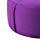 REEHUT Zafu Yoga Meditation Bolster Pillow Cushion Round Cotton or Hemp - Organic Buckwheat Filled - (Purple, 12