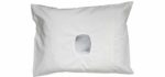 The Original Pillow with a Hole - Your Ear's Best Friend - for Ear Pain and CNH