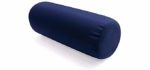 BodyHealt Round Cervical Roll Bolster Pillow Cushion with Removable Washable Cover