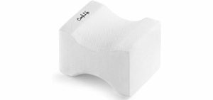 ComfiLife Orthopedic Knee Pillow for Sciatica Relief, Back Pain, Leg Pain, Pregnancy, Hip and Joint Pain - Memory Foam Wedge Contour