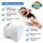 ComfiLife Orthopedic Knee Pillow for Sciatica Relief, Back Pain, Leg Pain, Pregnancy, Hip and Joint Pain - Memory Foam Wedge Contour