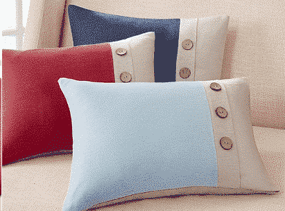 Button Pillows Feature