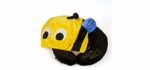 HoodiePillow Pals Snuggly Travel Neck Pillow for Kids - Yellow Bumble Bee