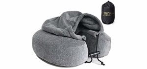 high sierra hoodie neck pillow