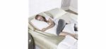 Avana Ellipse Side Sleepers Memory Foam Body Pillow, 48