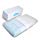 Belly Sleep Gel Infused Memory Foam Pillow for Stomach and Back Sleepers - Slim, Hypoallergenic, Therapeutic, and Ergonomic for Perfect Head, Neck, and Back Support. (Removable Bamboo Cover Included)