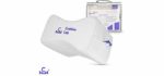 Cushion Lab Memory Foam Wedge - Pain Relief Knee Pillow