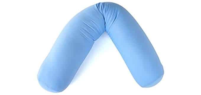 Squishy Deluxe BLUE - Microbead Body Pillow