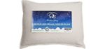 Organic Wool Toddler and Kids Pillow, Antibacterial & Hypoallergenic, 14x19