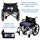 Alternating Pressure Wheelchair Cushion - Rechargeable Battery Operated Pump - Low Air Loss, Adds Support, Comfort, Reduces Pressure - For Scooters, Geri Chairs, Recliners - 20