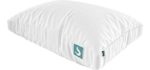 Sleepgram Pillow - PREMIUM Adjustable Loft - Soft Hypoallergenic Microfiber Pillow with washable removable cover - 18 x 26 - Standard/Queen size