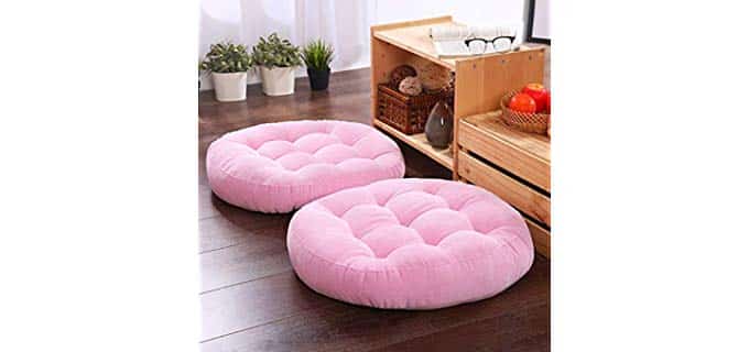 Tiita Papasan - Patio Seat Cushion in Pink