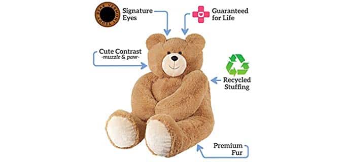 teddy bear body pillow