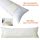 WhatsBedding Memory Fiber Full Body Pillows for Adults -Removable Zippered Bamboo Cover Breathable Cooling Bed Body Pillow Long Pillow for Side Sleeper-20 x 54 inch Long Pillow &Cover