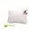 100% Organic Cotton Pillow, Medium Filled (Queen Size) with 100% Organic Cotton Cover Protector, Zippered, Adjustable Loft, Toxic Free, Machine Washable, Head and Neck Comfort Support