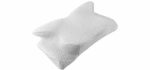 Cervical Pillow Contour Pillow for Neck and Shoulder Pain, Coisum Orthopedic Memory Foam Pillow Ergonomic Bed Pillow for Side Sleepers Back Sleepers, Neck Support Pillow with Hypoallergenic Pillowcase