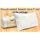 Clara Clark Shredded Memory Foam King (Cal-King) Size Pillow with Removable Washable Pillow Cover Set of 2