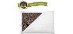 Daiwa Felicity 100% Natural Premium Buckwheat Sobakawa Pillow with Pillow Protective Cover