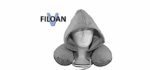 Filoan V-Neck - Travel Pillow With Hood