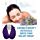 Happy Wraps Microwavable Neck Wrap Hot Cold Herbal Aromatherapy Neck Pain Relief Warming Pillow Heating Pad for Migraines Stress Relief Gifts for Women Men Christmas Plus a Free Gift - Purple