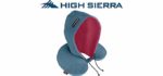 High Sierra HS1369 \ Hoodie Travel Pillow \ Block Out Light \ Sleep Deeper on Flights & Road Trips \ 100% Pure Memory Foam \ Helps Relieve Neck Discomfort \ Provides Exceptional Neck Support