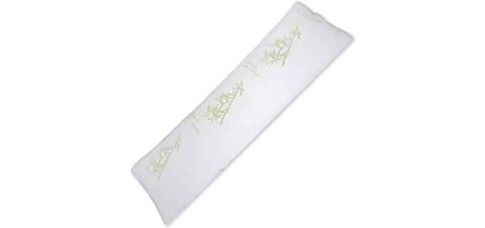 Hotel Comfort Memory Foam - Premium Comfort Bolster Pillow