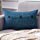 MIULEE Decorative Linen Throw Pillow Covers Cushion Case Triple Button Vintage Farmhouse Pillowcase for Couch Sofa Bed 12 x 20 Inch 30 x 50 cm Navy Blue