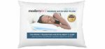 MODERNJOE'S Luxurious Queen Size Water Pillow (20x28), Adjustable Waterbase Pillow
