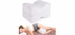 NURSAL Knee Pillow for Side Sleepers - Wedge Contour Support Pillow for Leg, Orthopedic Knee Pillow for Sciatica Relief, Back Pain, Leg Pain, Pregnancy, Hip and Joint Pain