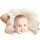 Organic Cotton Baby Protective Pillow - Cloud Lamb