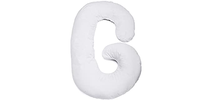 S2BMOM Premium - Contoured Total Body Pregnancy Pillow