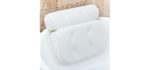 Bubble Bath Pillows for Tub: Bathtub Pillow for The Bath Tub. Home Spa Headrest for Bathtub. Luxury Bath Accessories for Gifts for Mom, Self Care Gifts for Women or Relaxing Bath Products for Men