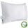 KUNPENG Shredded Memory Foam Bed Pillows for Sleeping - Cooling Pillow Hypoallergenic with Premium Washable Cover for Back Stomach Side Sleepers Firm Soft Adjustable - CertiPUR-US - Queen