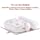 Samplife Bath Pillow Spa Bathtub Cushion Head,Neck,Shoulder and Back Support Rest with 4 Non-Slip Strong Suction Cups