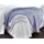 Dawson Star Three Layers Lightweight 100% Soft Washed Cotton Gauzy Blanket (King, Blue)