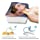 IKSTAR Memory-Foam Pillow for Sleeping - Ergonomic Orthopedic Side Sleeper Pillow, Cervical Neck Support Pillows Relief Neck & Shoulder Pain for Back, Side & Stomach Sleepers