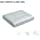 YnM Bamboo Weighted Blanket — 100% Natural Bamboo Viscose Oeko-Tex Certified Material with Premium Glass Beads (Light Grey, 60''x80'' 17lbs), Suit for One Person(~160lb) Use on Queen/King Bed