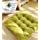 HIGOGOGO Solid Square Seat Cushion, Tufted Thicken Pillow Seat Soft Corduroy Chair Pad Tatami Floor Cushion for Yoga Meditation Living Room Balcony, Green, 22x22 Inch