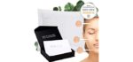 ONYX Anti-Aging Silver Ions Beauty Technology Forever Young Active Smart Pillowcase Reduce Wrinkles,Migraine,Improve Face Radiance, Antibacterial, Prevents Hair Loss and More Within 4 Weeks
