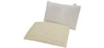 QIQIHOME Thick - Extra Firm Latex Pillow