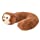 Alphabetz Monkey Baby Pillow Head and Neck Support Travel Pillow, Brown
